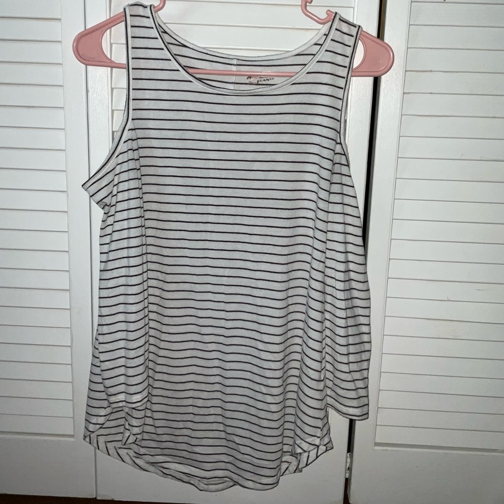 Open Shoulder 3/4 Sleeve Top